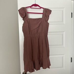 Mauve Mini Dress